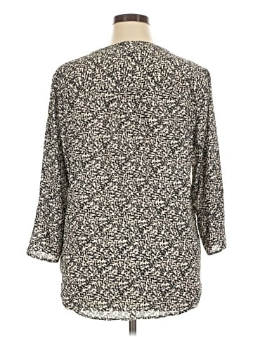 Maurices 3/4 Sleeve Blouse (view 2)