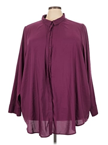 Torrid 3/4 Sleeve Blouse (view 1)
