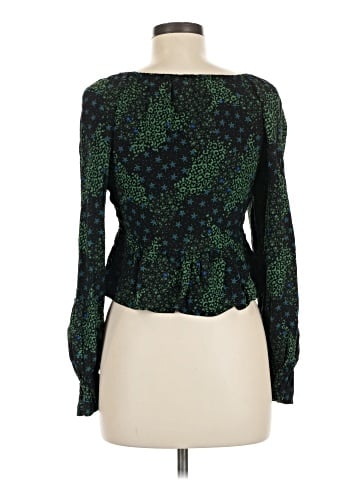 Topshop Long Sleeve Blouse (view 2)