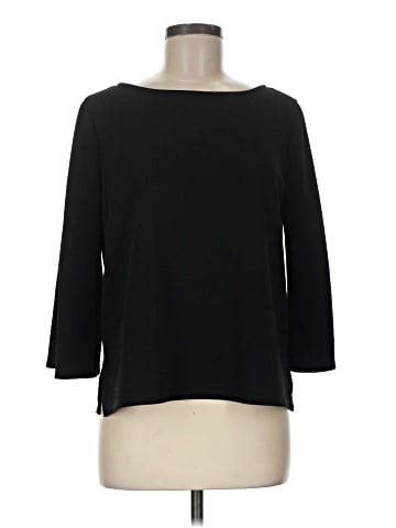 Green Envelope 3/4 Sleeve Top (view 1)
