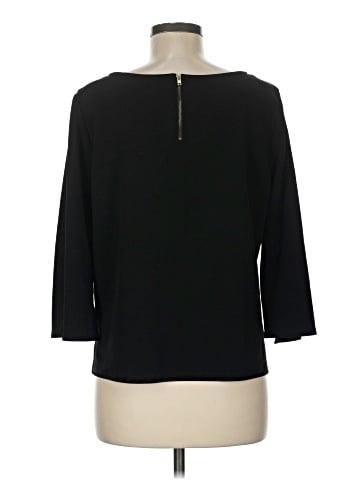 Green Envelope 3/4 Sleeve Top (view 2)