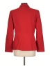 Le Suit 100% Polyester Solid Red Blazer Size 12 - photo 2