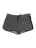 Express 100% Polyester Houndstooth Black Shorts Size M - photo 1