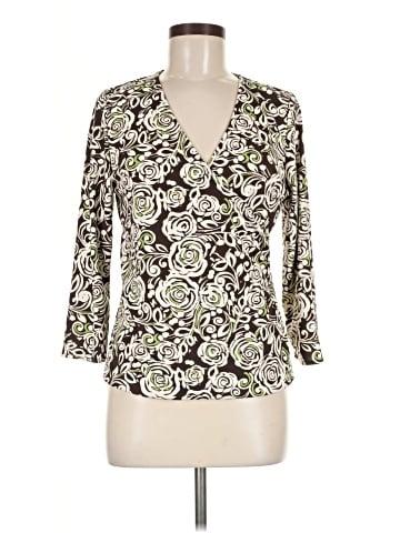 Sigrid Olsen 3/4 Sleeve Blouse (view 1)