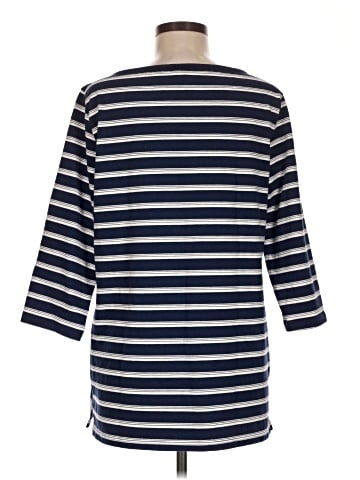 Lands' End 3/4 Sleeve T-Shirt (view 2)