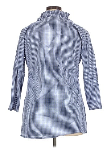 Haley and the Hound 3/4 Sleeve Button-Down Shirt (view 2)