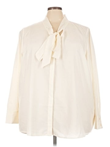 Lane Bryant 3/4 Sleeve Blouse (view 1)