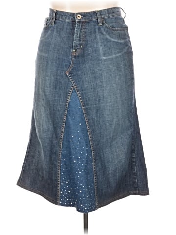 X2 Denim Skirt (view 1)