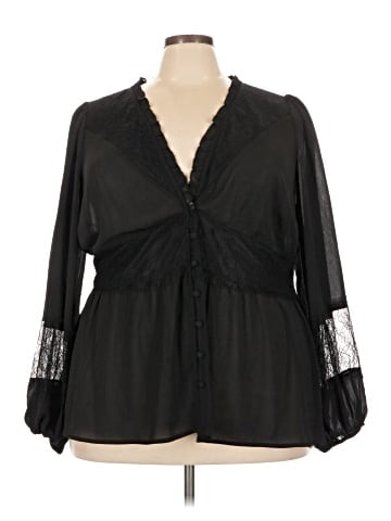 Torrid Long Sleeve Blouse (view 1)