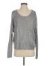 Vince. 100% Rayon Metallic Solid Silver Pullover Sweater Size S - photo 1