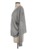 Vince. 100% Rayon Metallic Solid Silver Pullover Sweater Size S - photo 5