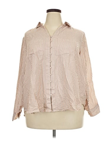 Velvet Heart Long Sleeve Button-Down Shirt (view 1)