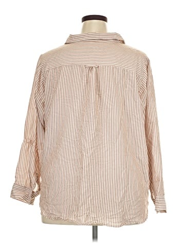 Velvet Heart Long Sleeve Button-Down Shirt (view 2)