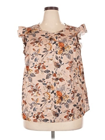 Shein Curve Sleeveless Blouse (view 1)