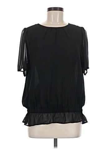 Ann Taylor Short Sleeve Blouse (view 1)