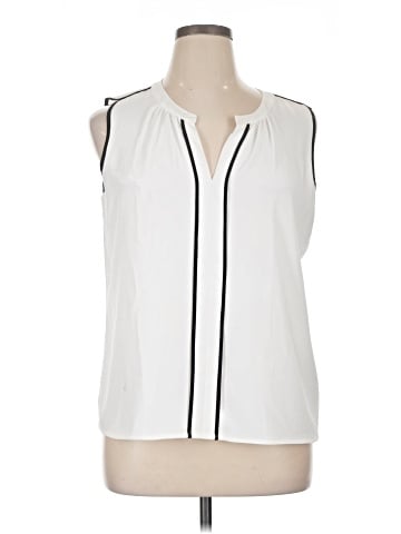 Calvin Klein Sleeveless Blouse (view 1)