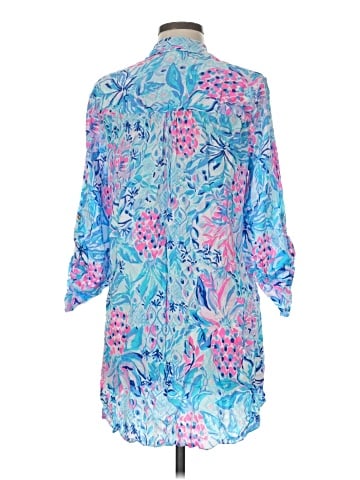 Lilly Pulitzer 3/4 Sleeve Button-Down Shirt (view 2)