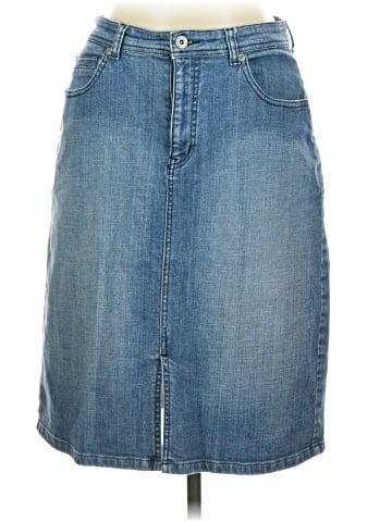 Chico's Denim Skirt (view 1)