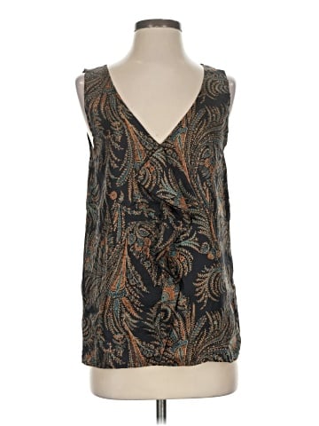 Eliot Sleeveless Silk Top (view 1)
