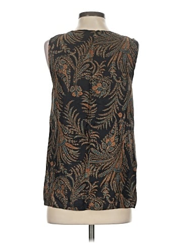 Eliot Sleeveless Silk Top (view 2)