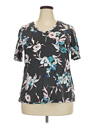 Lane Bryant Short Sleeve T-Shirt (view 1)