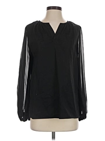 H By Halston Long Sleeve Blouse (view 1)