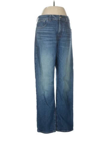Madewell The Longline Straight Jean in Greendale Wash (view 1)