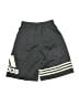 Adidas 100% Polyester Graphic Gray Athletic Shorts Size 8 - photo 2