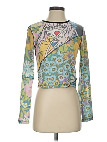 Topshop Long Sleeve T-Shirt (view 1)