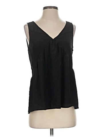 Madewell Sleeveless Silk Top (view 1)