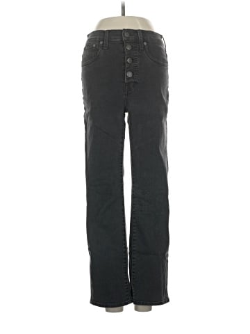 Madewell Cali Demi-Boot Jeans in Bellspring Wash: Button-Front Edition (view 1)