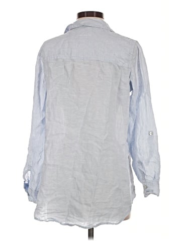Sigrid Olsen Long Sleeve Button-Down Shirt (view 2)