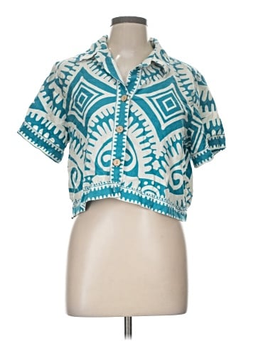 Haute Hippie Short Sleeve Blouse (view 1)