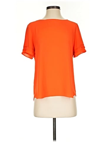 Ann Taylor Factory Short Sleeve Blouse (view 1)
