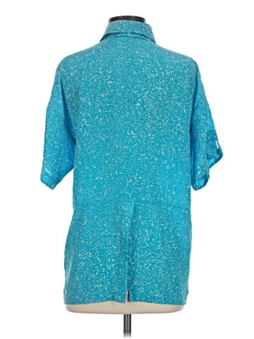 Chaus Short Sleeve Silk Top (view 2)