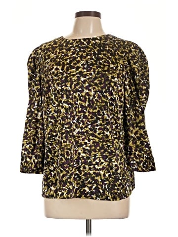 Bar III 3/4 Sleeve Blouse (view 1)