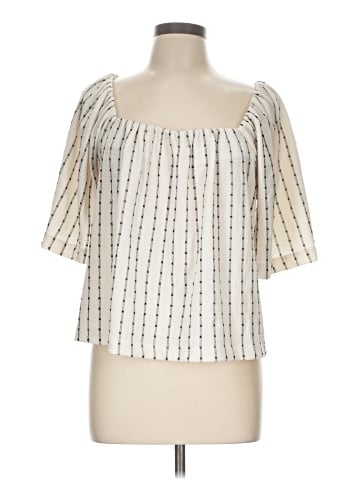 Ann Taylor LOFT Short Sleeve Blouse (view 1)