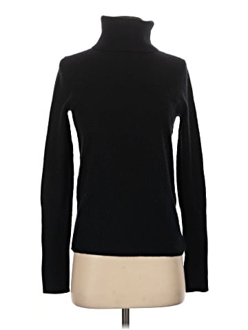 Aqua Cashmere Pullover Sweater (view 1)