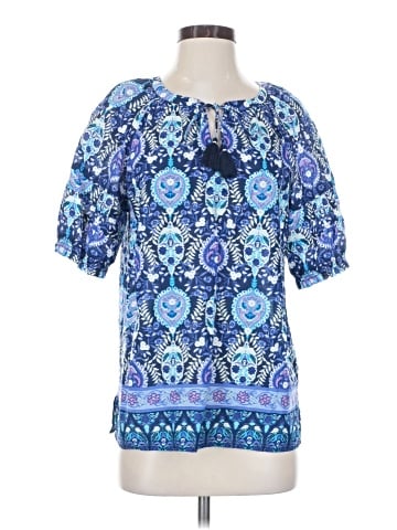 Talbots Short Sleeve Blouse (view 1)