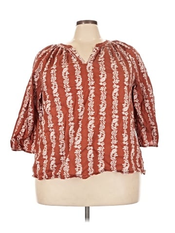 Lane Bryant 3/4 Sleeve Blouse (view 1)