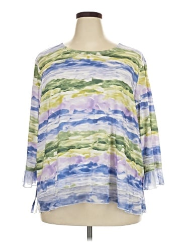 Alfred Dunner 3/4 Sleeve Blouse (view 1)