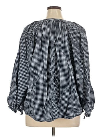 Aerie 3/4 Sleeve Blouse (view 2)
