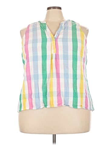 Crown & Ivy Sleeveless Blouse (view 1)