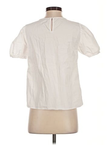 J.Crew Factory Store Short Sleeve Blouse (view 2)