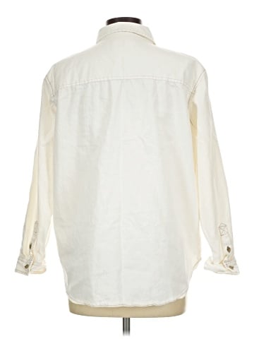 American Eagle Outfitters Long Sleeve Button-Down Shirt (view 2)