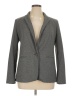 Ann Taylor 100% Polyester Gray Blazer Size 14 - photo 1