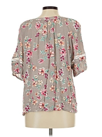 AGB 3/4 Sleeve Blouse (view 2)