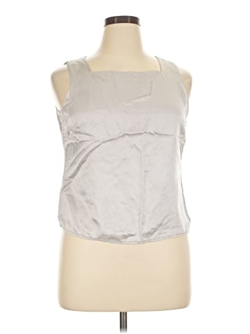 Talbots Sleeveless Silk Top (view 1)