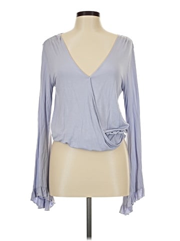 American Eagle Outfitters Long Sleeve Blouse (view 1)
