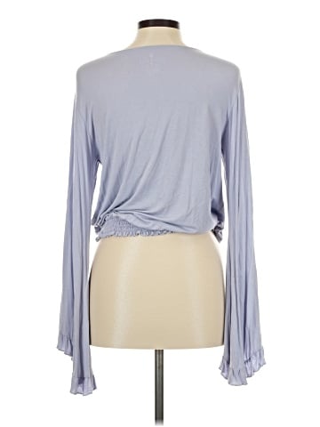 American Eagle Outfitters Long Sleeve Blouse (view 2)